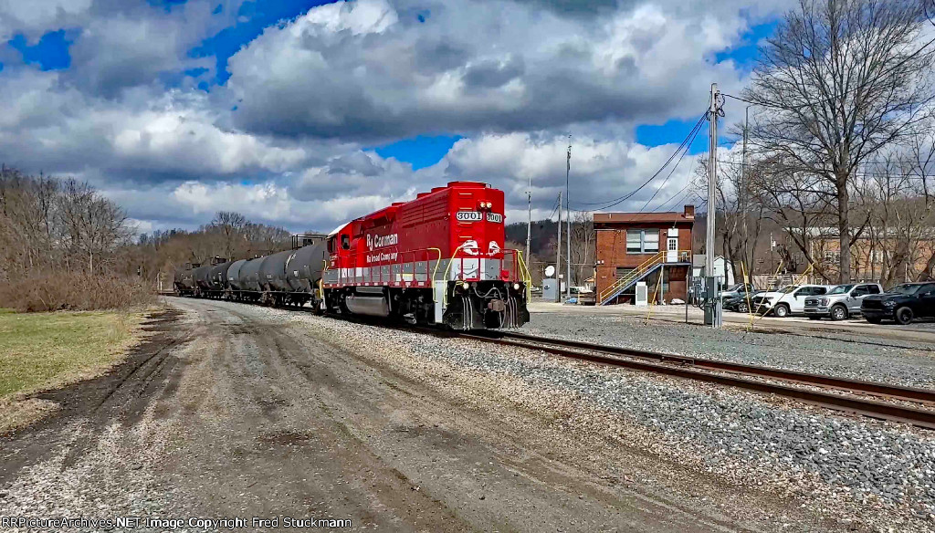 RJCR 3001 is now finished with their work on the CSX.